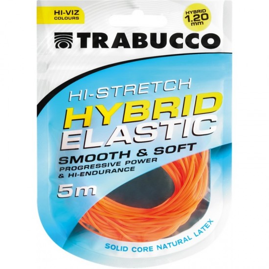 Elastic Rubeziana Trabucco - Hybrid Solid Core 1.20mm 5m